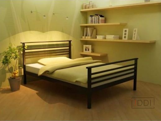 Односпальная кровать Метакам Лекс-2 (Lex-2) 80x190 см Белый — Morfey.ua