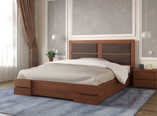 Двоспальне ліжко Арбор Древ Кардинал-1 сосна 160x190 см Вільха без підйомного механізму — Morfey.ua