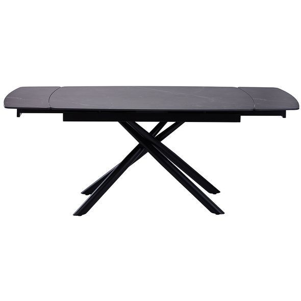 Palermo Black Marble стол раскладной керамика 140-200 см &mdash; Morfey.ua