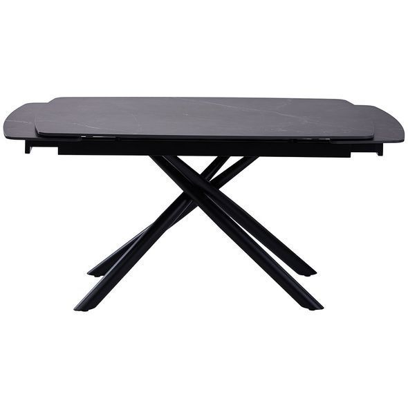 Palermo Black Marble стол раскладной керамика 140-200 см &mdash; Morfey.ua