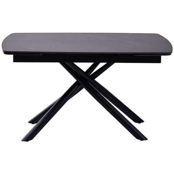 Palermo Black Marble стол раскладной керамика 140-200 см &mdash; Morfey.ua