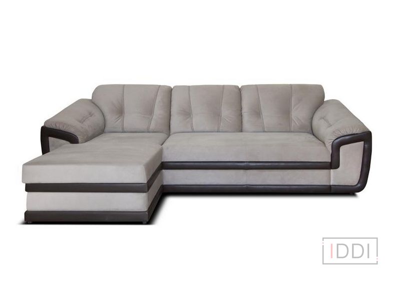 Кутовий диван Прем'єр 3 подушки Лефорт (Lefort) 130x205 см Тканина 1-ї категорії — Morfey.ua