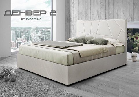 Кровать Денвер-2 Green Sofa 120x200 см Ткань 1-й категории &mdash; Morfey.ua
