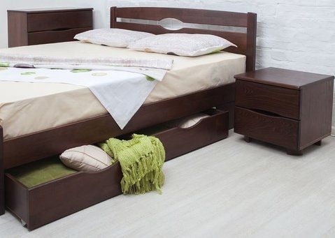 Кровать Каролина односпальная с ящиками МИКС-Мебель 80x200 см &mdash; Morfey.ua