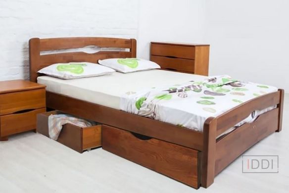 Кровать Каролина односпальная с ящиками МИКС-Мебель 80x200 см — Morfey.ua