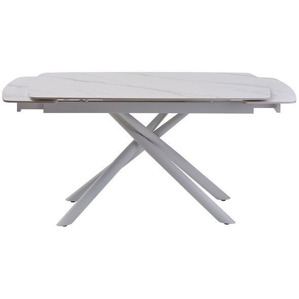 Palermo White Marble стіл розкладний кераміка 140-200 см &mdash; Morfey.ua