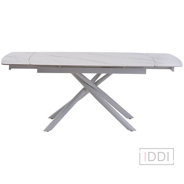 Palermo White Marble стіл розкладний кераміка 140-200 см — Morfey.ua