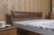 Односпальная кровать Олимп Марго мягкая без изножья 80x190 см Орех
