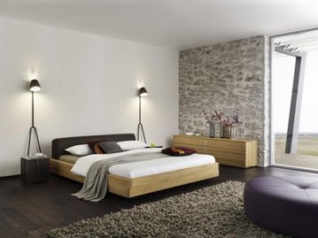 Ліжко Hannover (Ганновер) Woodsoft 120x190 см Бук під лаком — Morfey.ua