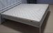 Двоспальне ліжко Метакам Комфорт-1 (Comfort-1) 160x200 см Сірий