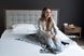 Двоспальне ліжко Мадлен на ніжках Camelia Бук щит 160x200 см з підйомним механізмом