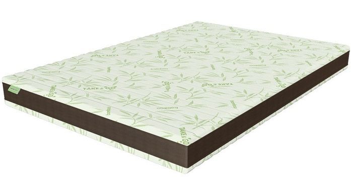 Матрац безпружинний Take&Go Bamboo NeoGreen 70x190 см &mdash; Morfey.ua