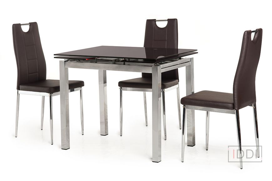 Обеденный стол T-231-8 темно-коричневый — Morfey.ua