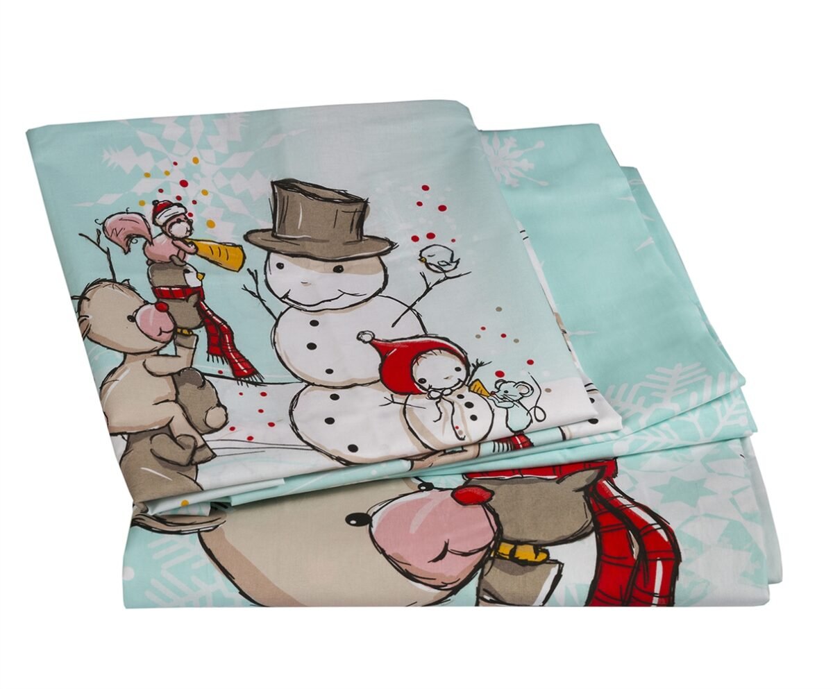 КПБ HOBBY дит. Snowball м'ятний 100*150/2*35*45