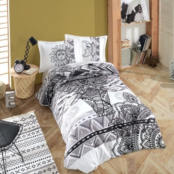 КПБ HOBBY Poplin Mandala 160*220/1*50*70