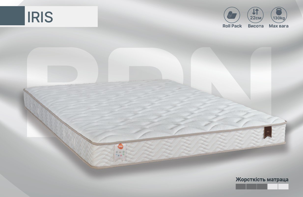 Ортопедичний пружинний матрац BRN Iris
