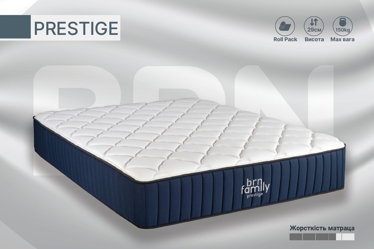 Ортопедичний пружинний матрац BRN Prestige