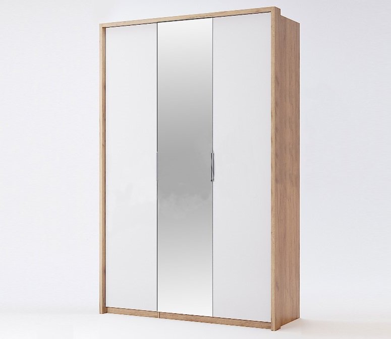 Шафа Асті 3Д із дзеркалом MiroMark 140x60