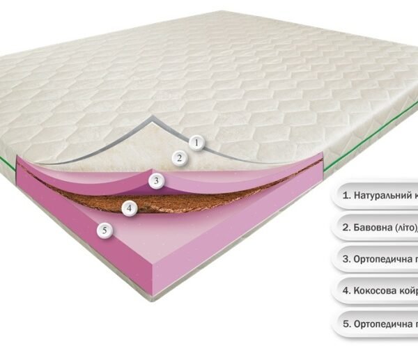Матрац безпружинний Dz-Mattress Тропік Айленд