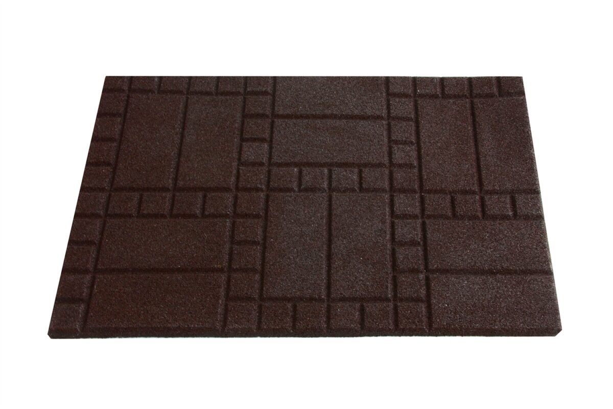 Килимок придверний Сhoco 50*75 коричневий