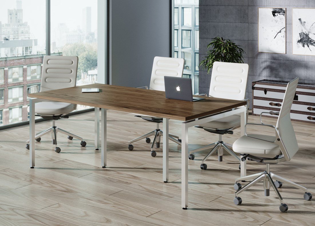 Стіл для переговорів Q-200 Loft design Горіх Модена