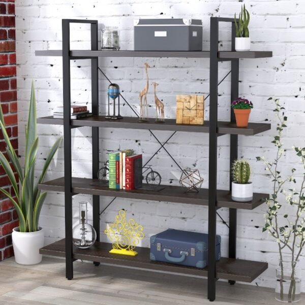 Стелаж Сингл 4-1350 Loft design Горіх Модена