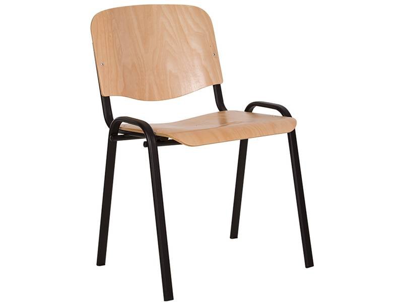 Стілець ISO wood black Новий Стиль