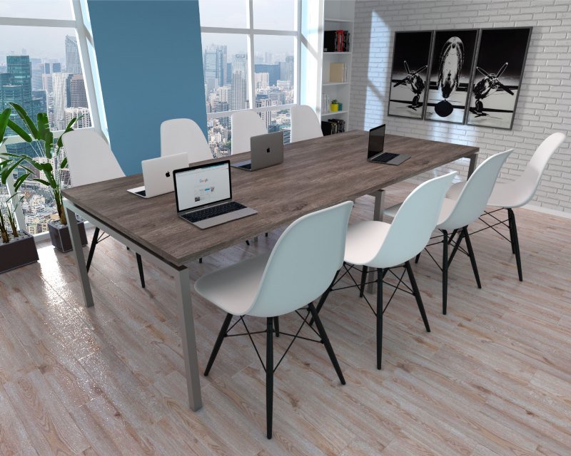 Стіл для переговорів Q-270 Loft design Горіх Модена