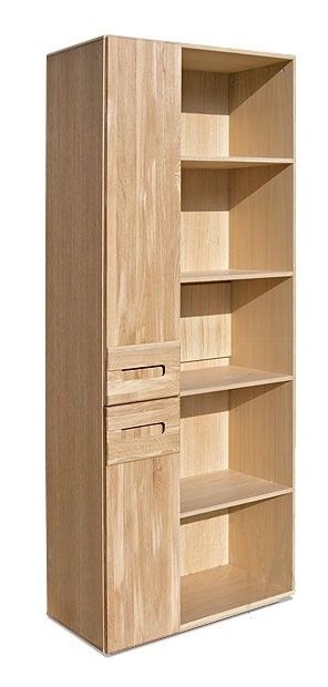 Шафа книжкова Амстердам Loft 2 секції Onlywood