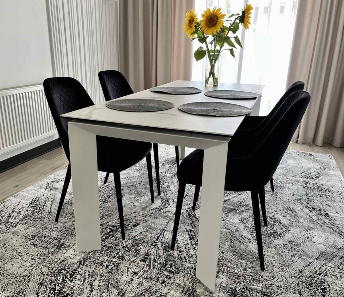 Vermont Matte Staturario керамічний стіл 120-170