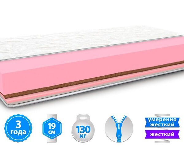 Матрац безпружинний HighFoam Zephyr Lazy Sufle