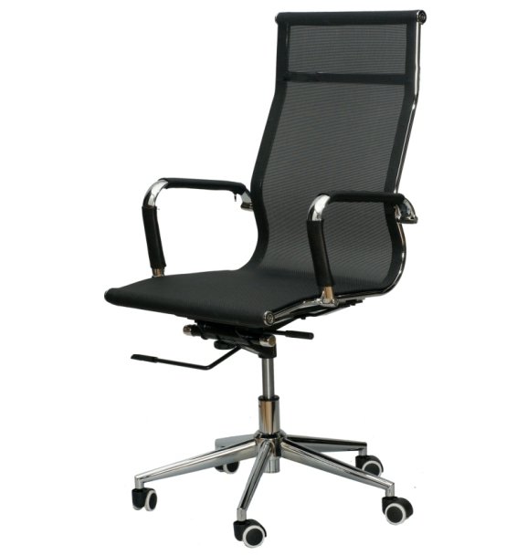 Крісло Solano mesh black Special4You