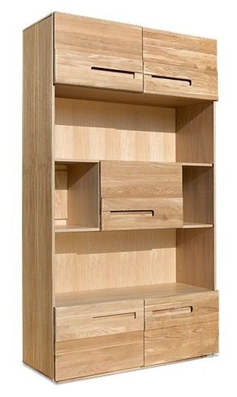 Шафа книжкова Амстердам Loft 3 секції Onlywood