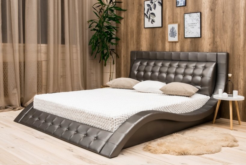 Двоспальне ліжко Corners New Line Тканина