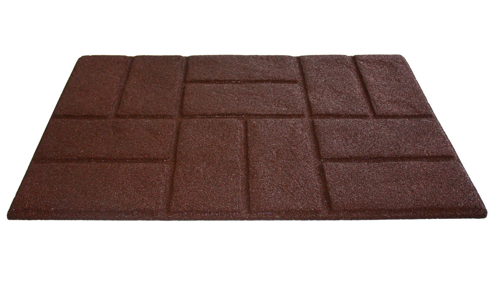 Килимок придверний Torn Brick 50*75 коричневий