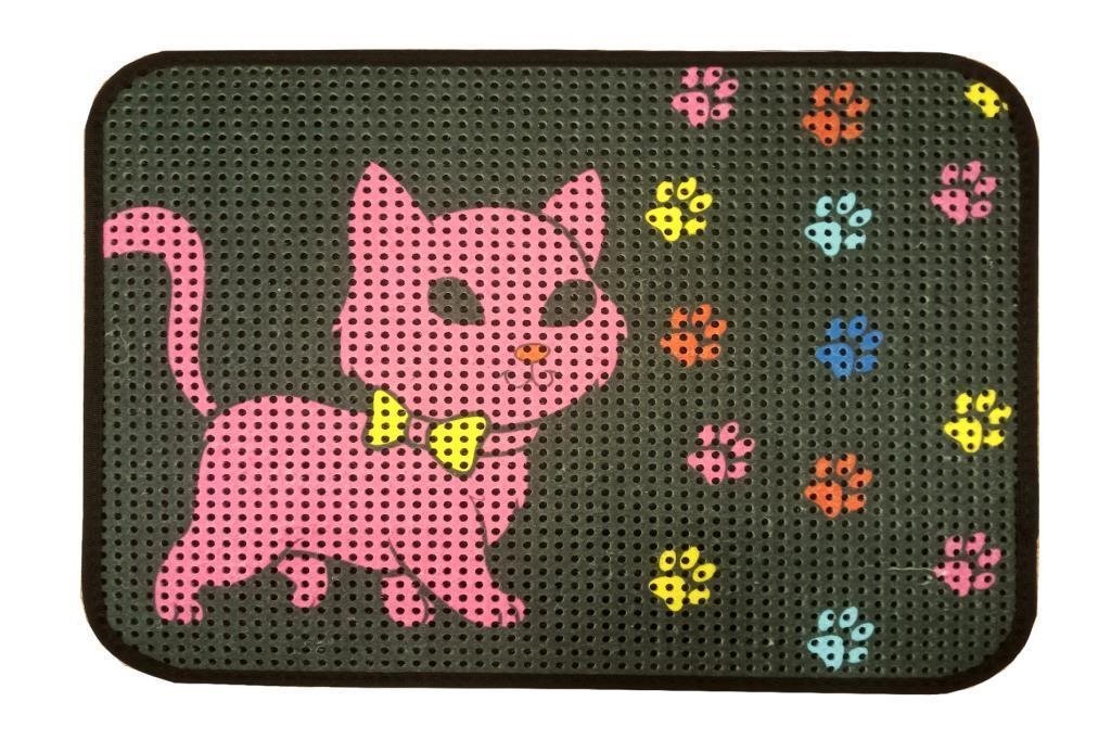 Килимок для кішок під лоток CATSLINE RENKLI PATILER 40*60